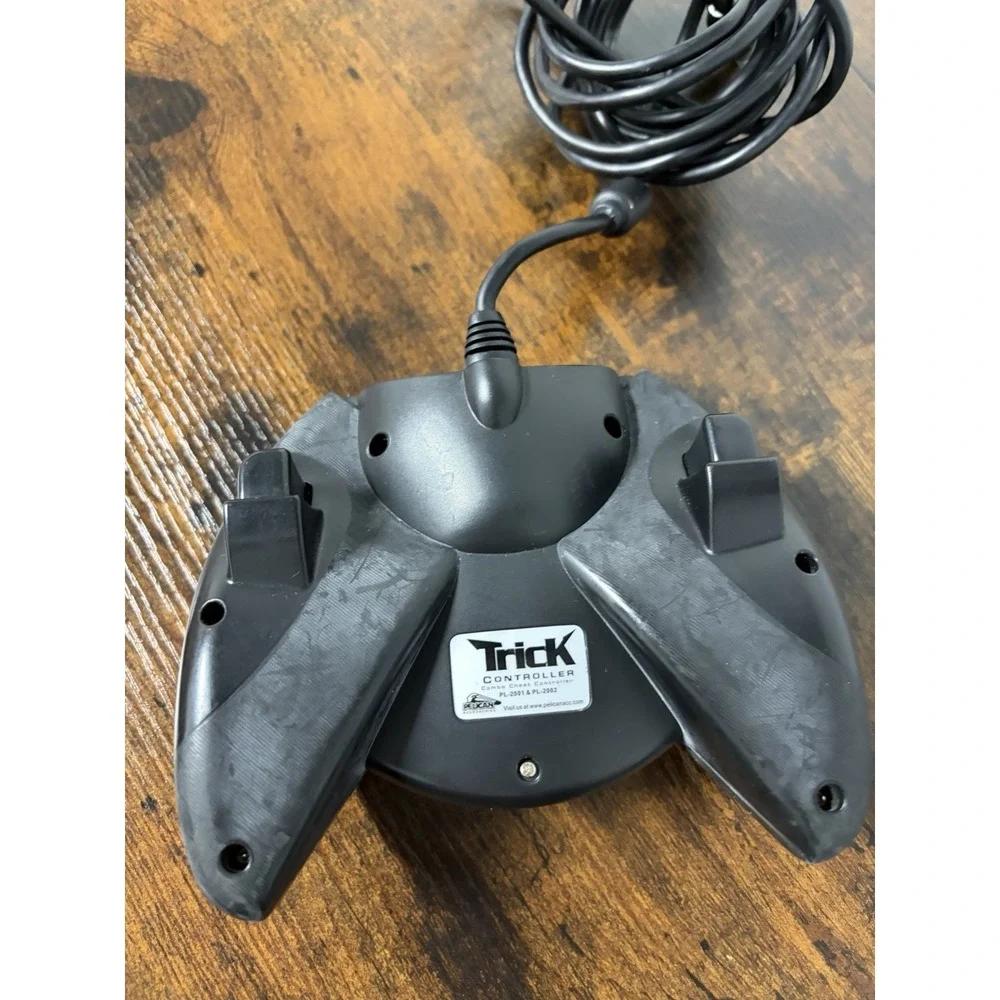Pelican‎ Trick Controller Black Xbox Original PL-2001 PL-2002 No Breakaway